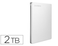 Disco duro externo toshiba canvio slim hdd 2,50\" 5.000 mbit/s usb 3.0 2 tb color blanco
