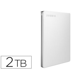 Disco duro externo toshiba canvio slim hdd 2,50\" 5.000 mbit/s usb 3.0 2 tb color blanco