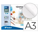 Bloc dibujo acuarela sadipal fabriano espiral din a3 10 hojas 350 g/m2 grano suave