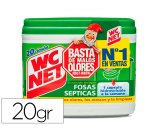 Elimina olores wc net fosas septicas capsula de 18 g caja de 20 unidades