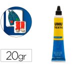 Pegamento uhu especial textil tubo 20 g en blister