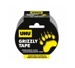Cinta adhesiva uhu americana grizzly tape ultrafuerte color plata 25 mt x 48 mm