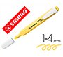 Rotulador stabilo fluorescente fino swing cool pastel amarillo cremoso