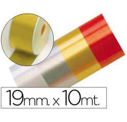 Cinta fantasia 10 mt x 19 mm oro