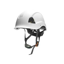 Casco faru abs para trabajos en alturas 6 puntos de anclaje color blanco