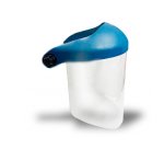 Pantalla para casco faru a20c con visera y protector barbilla azul 200x300 mm