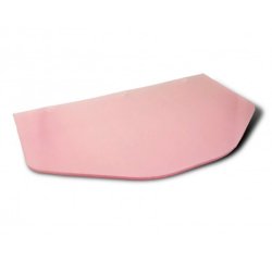 Recambio visor faru para pantalla a-20 policarbonato transparente 385x225x8 mm