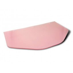 Recambio visor faru para pantalla a-20 policarbonato transparente 385x225x8 mm