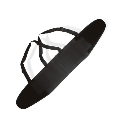 Cinturón antilumbago faru elástico con tirantes talla xl color negro