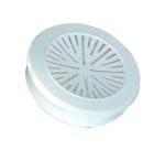Filtro para mascara bayoneta faru p3 abs y papel fibra de vidrio caja de 4 unidades