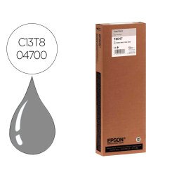 Epson T8047 Cartucho Original HDX/HD gris claro ultrachrome 700 ml