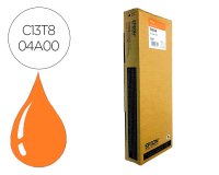 Epson T804A Cartucho Original HDX/HD naranja ultrachrome 700 ml
