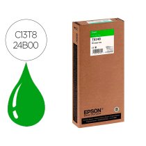 epson t824b cartucho original hdxhd verde ultrachrome 350 ml