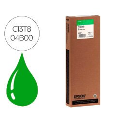 Epson T804B  Cartucho Original HDX/HD Verde Ultrachrome 700 ml