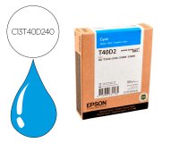 Ink-jet epson ultrachrome xd2 cian t40d240 sc-t3100/sc-t5100 50 ml