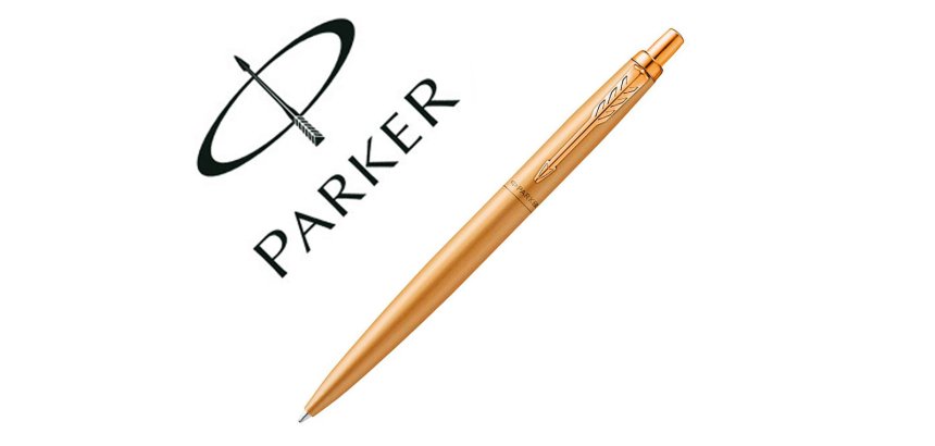 Boligrafo parker jotter xl monocromo oro en estuche