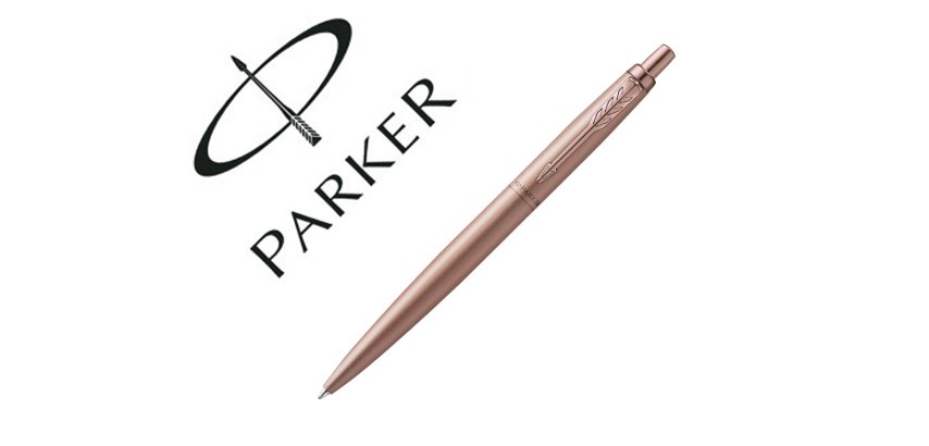 Boligrafo parker jotter xl monocromo oro rosa en estuche
