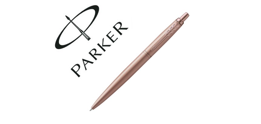 Boligrafo parker jotter xl monocromo oro rosa en estuche