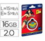 Memoria usb emtec flash 16 gb usb 2.0 collector wonder woman