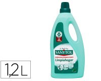Limpiador desinfectante sanytol limpiahogar multisuperficies bote de 1200 ml