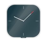 Reloj leitz cosy de pared silencioso cristal 30x30 cm gris