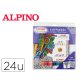 Set de dibujo alpino color experience 24 lapices de colores y libro de 120 mandalas