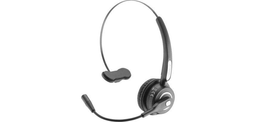 Auricular mediarange monoaural diadema inalambrico bluetooth con microfono