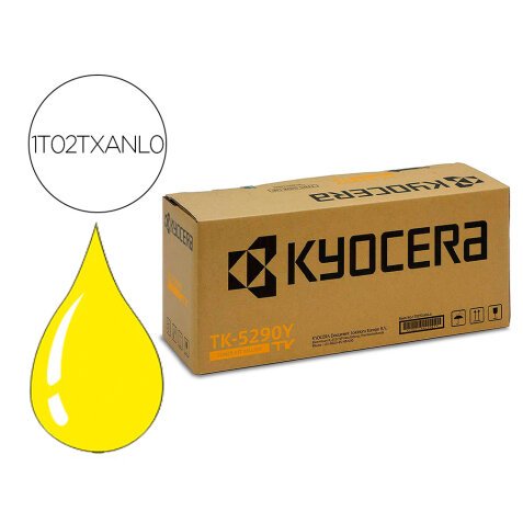 Toner kyocera mita tk-5290y amarillo