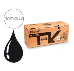 Toner kyocera tk5270k negro para ecosys m6230 / 6630cidn