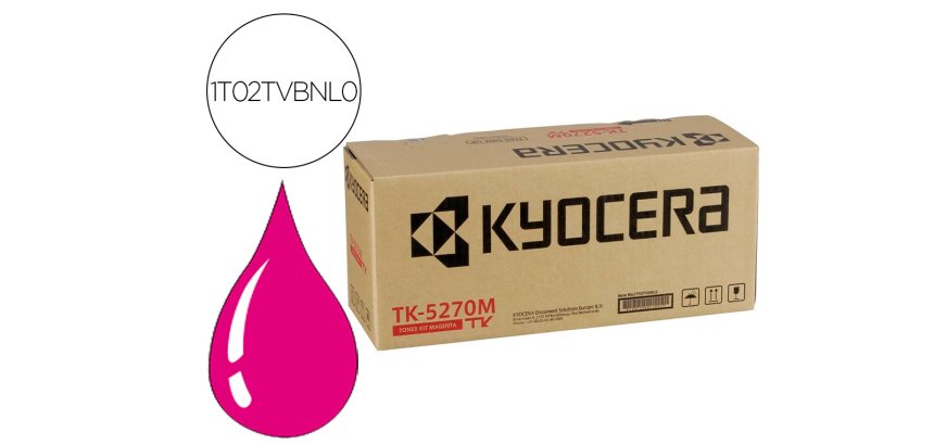 Toner kyocera tk5270m magenta para ecosys m6230/6630cidn