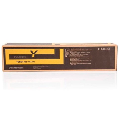 Toner kyocera tk-8335y (1t02rlanl0) amarillo para ta3252ci