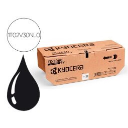 Toner kyocera -mita negro ecosys m3145/3645idn tk-3060