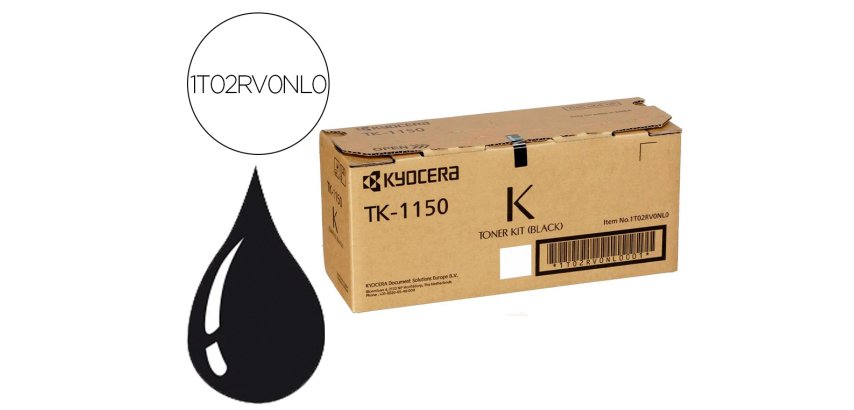 Toner kyocera -mita negro tk-1150