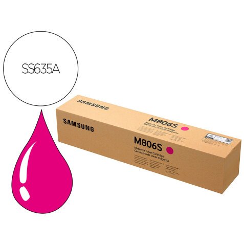 Toner hp samsung magenta standard (cltm806s/els)