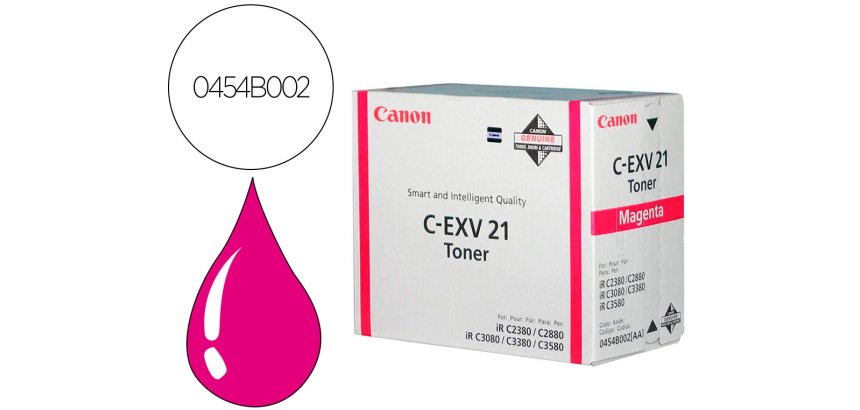 Canon C-EXV 21 / 0454B002 Tóner original magenta de alta capacidad (14000 páginas)