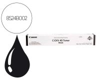 Toner canon exv49k ir advance c3325 c3330 negro