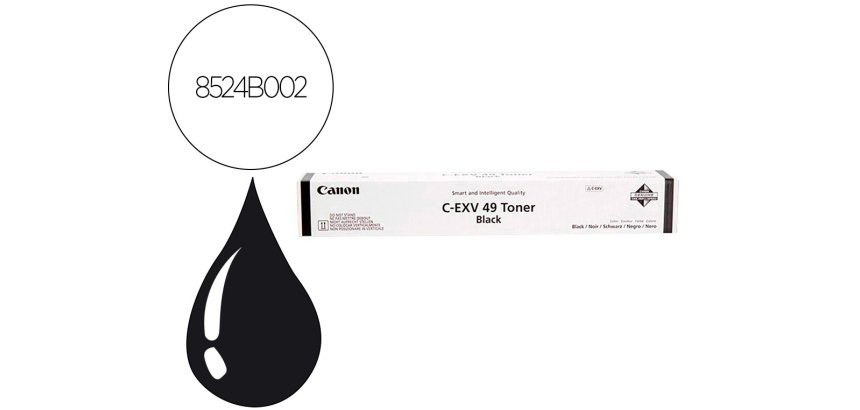 Toner canon exv49k ir advance c3325 c3330 negro