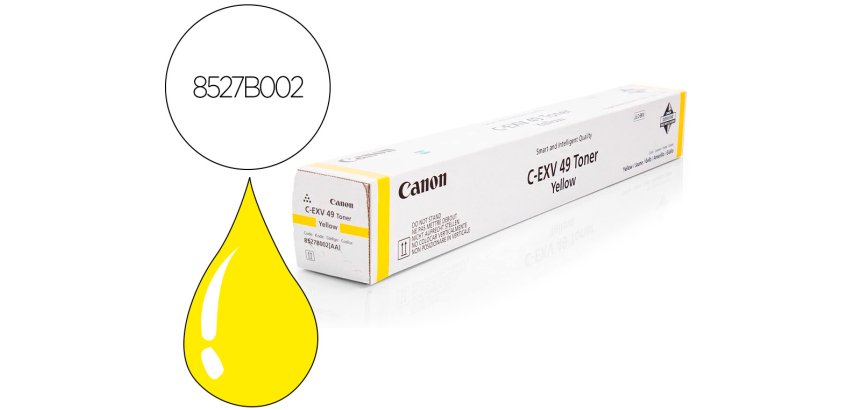 Toner canon exv49y ir advance c3325 c3330 amarillo