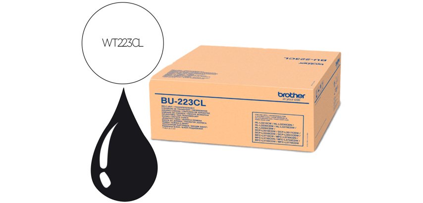 Toner brother recipiente para toner residual wt223cl