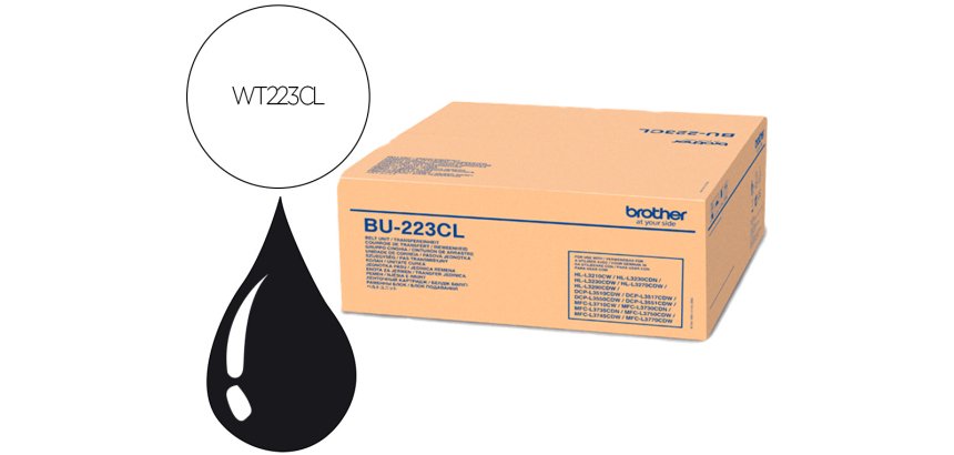 Toner brother recipiente para toner residual wt223cl
