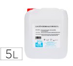 Gel hidroalcohólico higienizante de manos con alcohol y glicerina. ph neutrogarrafa de 5 litros