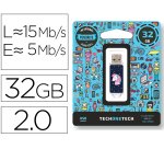 Memoria usb tech on tech unicornio dream 32 gb