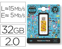 Memoria usb tech on tech emojitech emojis 32 gb