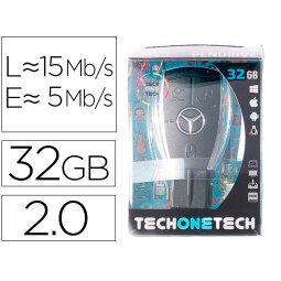 Memoria usb tech on tech llave Mercedes 32 gb