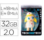 Memoria usb tech on tech enfermera kitty 32 gb