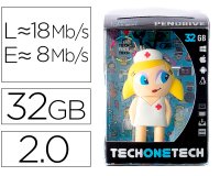 Memoria usb tech on tech enfermera kitty 32 gb