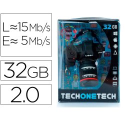 Memoria usb tech on tech cámara fotos dx 32 gb