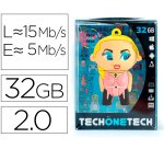 Memoria usb tech on tech Madona 32 gb
