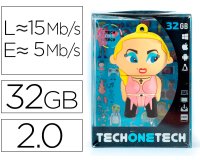 Memoria usb tech on tech Madona 32 gb