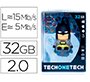 Memoria usb tech on tech super Bat 32 gb